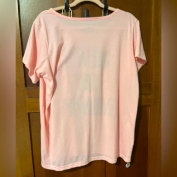 Bobbie Brooks Short Sleeve Graphic Tee -Never Say Monday - Picture 3 of 5